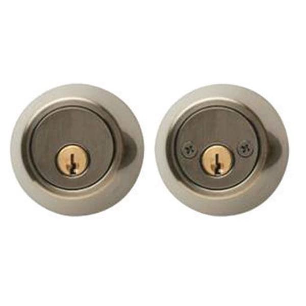 Gourmetgalley LA2137 Security Barricade Double-Cylinder Deadbolt Antique GO151543 - main